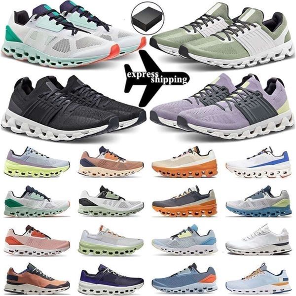 shoes running Box With Cloudnova Neon White Cyan Cloudstratus Black Magnet Cloudmonster Rose Red Cloudswift Green Grey Cloudrunner mens trainer bla