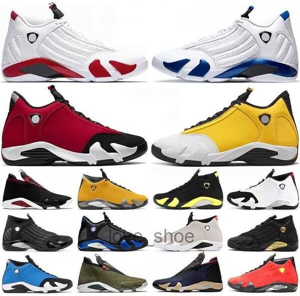 Cncjumpman 14 Basketball Shoes 14s Ginger Candy Cane Winterized Gym Red Blue Desert Sand Defining Moments Hyper Royal Mens Sports Sneakers