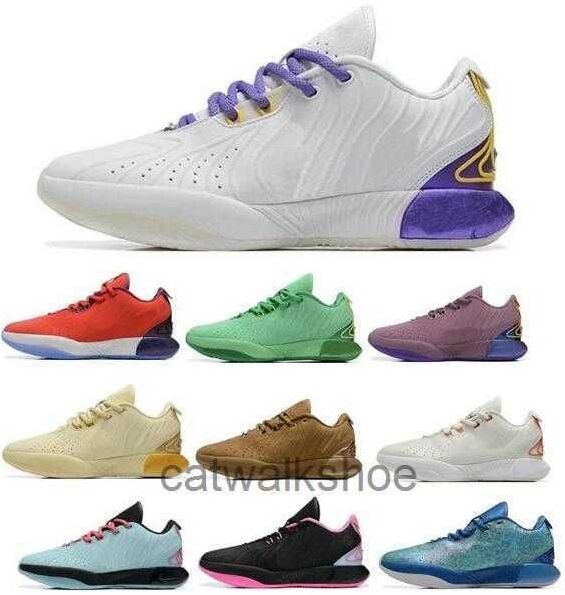 Lebrons 21 Men Basketball Shoes Sneaker Melo Yellow Violet Dust Purple Rain Akoya Abalone Pearl Particle Grey 2023 Man Outdoor Trainer