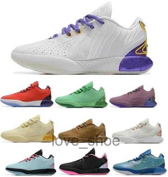 Lebrons 21 Men Basketball Shoes Sneaker Melo Yellow Violet Dust Purple Rain Akoya Abalone Pearl Particle Grey 2023 Man Outdoor Trainer