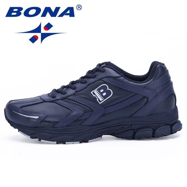 Dress Shoes BONA Arrival Classics Style Men Running Lace Up Sport Outdoor Jogging Walking Athletic Male For Retail 230421
