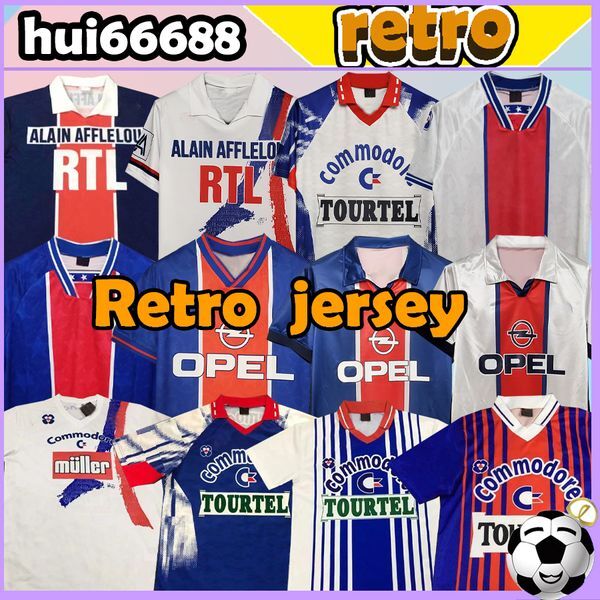 1990 1998 LOKO Retro soccer jerseys LOKO SIMONE LEROY OKOCHA RONALDINHO 1990 91 92 93 94 95 98 SIMONE WORNS ANELKA PSGS POCHETTINO men Football Shirt Uniforms