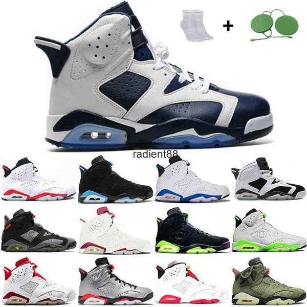 Basketball Shoes Men 6s 6 Oreo PSG Alternate Angry Bull Mens Triple Black Tinker Tech Chrome Electric Green Hare Carmine Grey