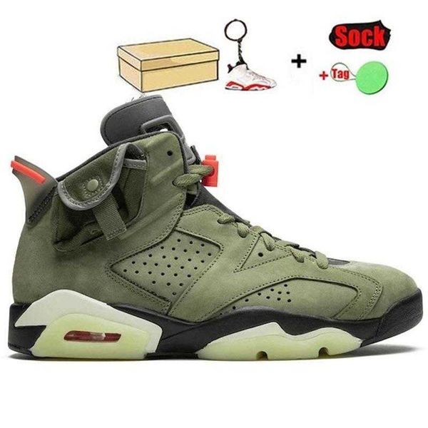 Basketball Shoes Jumpman 6s 6 Gold Hoops Mens Sneakers Fashion Carmine Tinker Khaki Tech White Off Black Infrared with Box