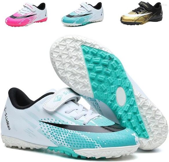 American Football Shoes Children&#039;s Professional Field Boot Ultralight Cleats Training Sport Sneakers Unisex Soccer Kids Futsal Shoe