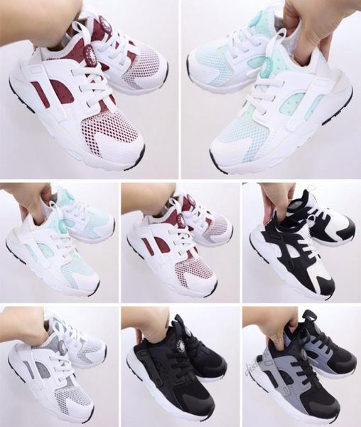 Flash Huarache Kids Running Shoes Infant Run Children sports shoe outdoor luxry Tennis huaraches Trainers Kid Sneakers1271916