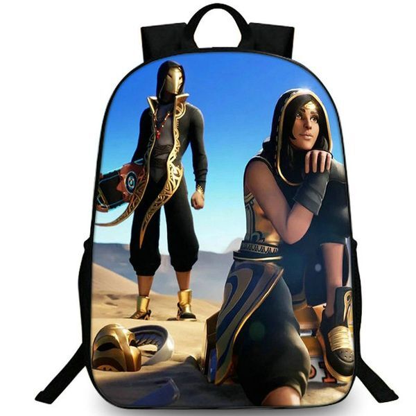 Sandstorm backpack Scimitar daypack Famous school bag Game packsack Print rucksack Picture schoolbag Photo day pack