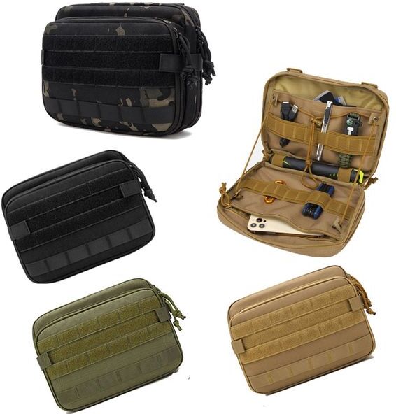 Outdoor Sports Tactical Bag Backpack Vest Accessory Holder Pack Molle Kit Medical Pouch NO11-783