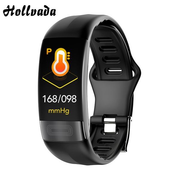 P11 ECG+PPG Smart Band Blood Pressure HR Monitor Smartband Fitness Tracker Watch Pedometer Smart Bracelet For IOS Android phone