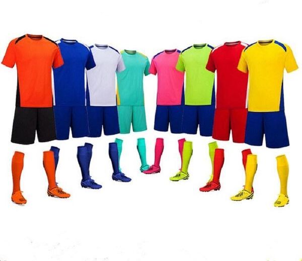 Customized Soccer Jersey Sets football suit short sleeve adult children&#039;s light plate jerseys boys and girls class team uniform training Dragon Boat 005