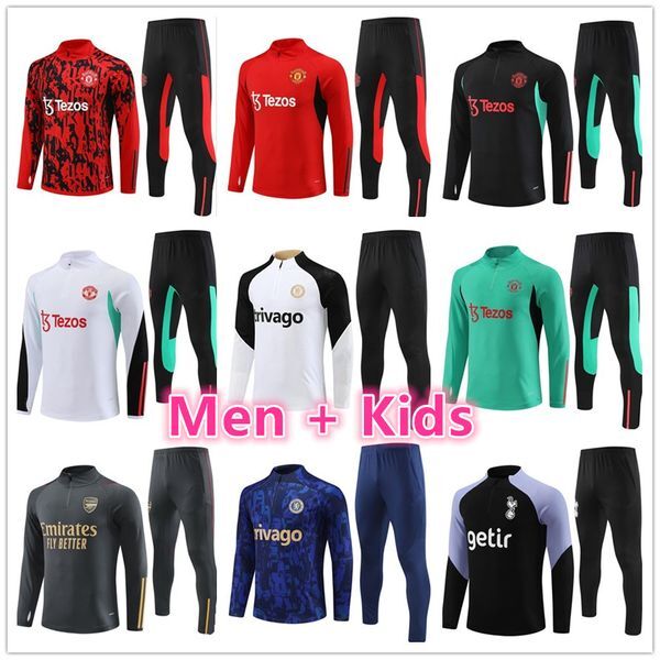 tracksuit tracksuits football training Soccer jersey survetement futbol 2023 24 25 suits kit kids kits Men boys jacket tuta set sets jerseys Sportswear