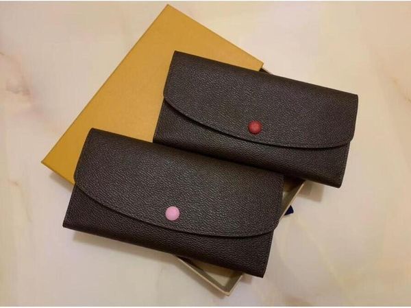 2020 Alphabet Ladies Zipper Wallet Purse Classic Fashion Bag Colour Card Multicolor Female Long Pink Red 6013# Coin Holder 20x1 Vnnrs