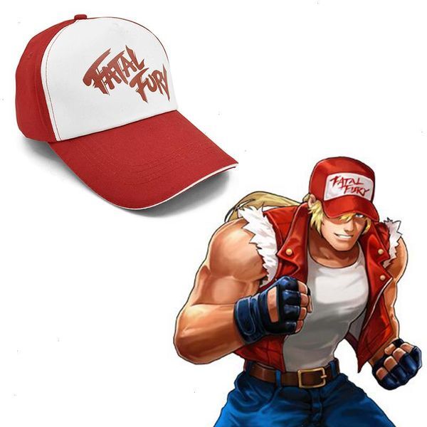 Terry Bogard Cap Trucker Hat Cosplay Coser Cotton Caps For Men