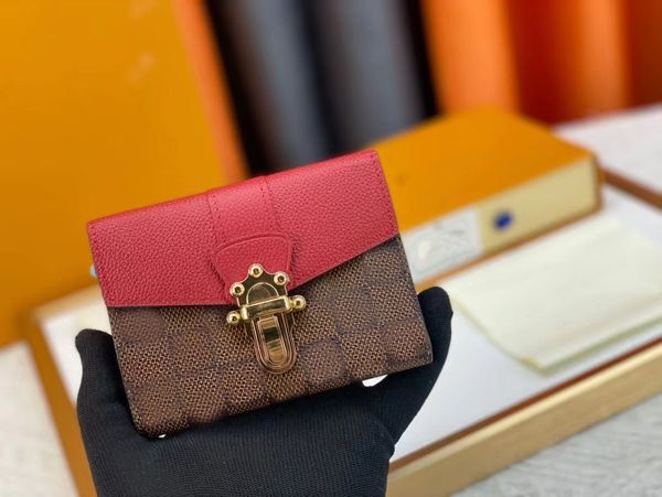 High Quality Women purse Top Starlight with box designer Fashion Genuine Leather All-match ladies single zipper Classic purses leather wallets Womens wallet #638788