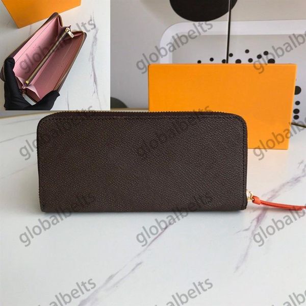 Wallet mens purse women wallets long Zipper purses 2021 who fashion casual unisex Solid color leather PU multifunctional large243g