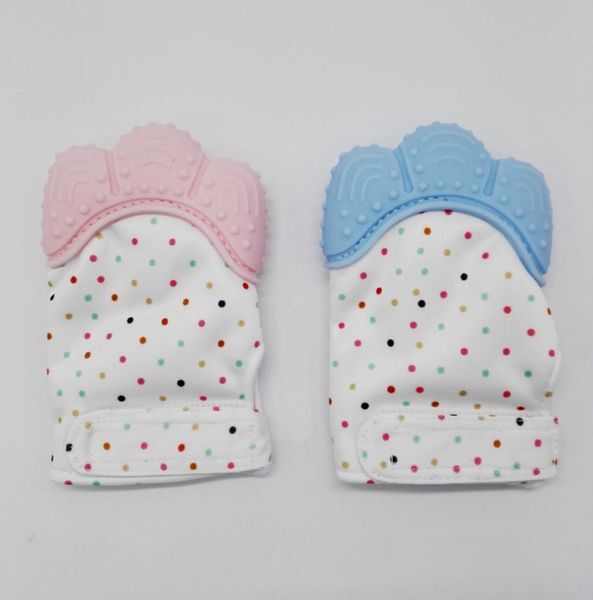 Silicon Teethers Food Grade Baby Mitten Gum Pain Relief Teething Gloves Mitt Washable Mittens for Newborn Gift Ideas8093440