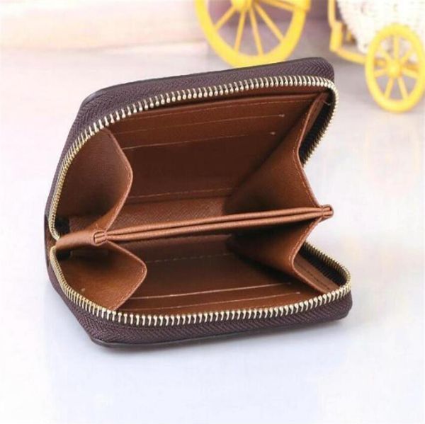 ZIPPY WALLET VERTICAL the most stylish way carry around money cards and coins famous design men leather purse card holder long bus2841