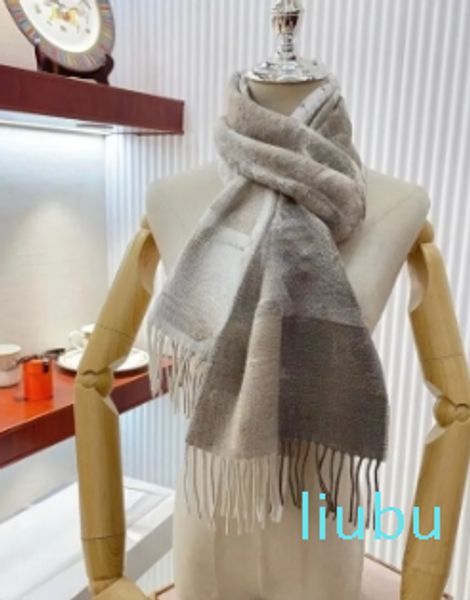 New fashion accessories winter cashmere shawl Australian wool soft warm knit scarf