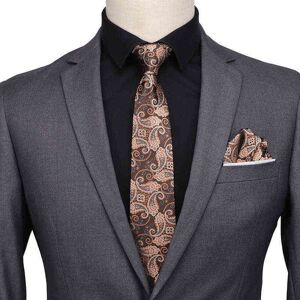 2021 Men&#039;s Busins Drs Profsional Polyter Silk Geometric Style Tie