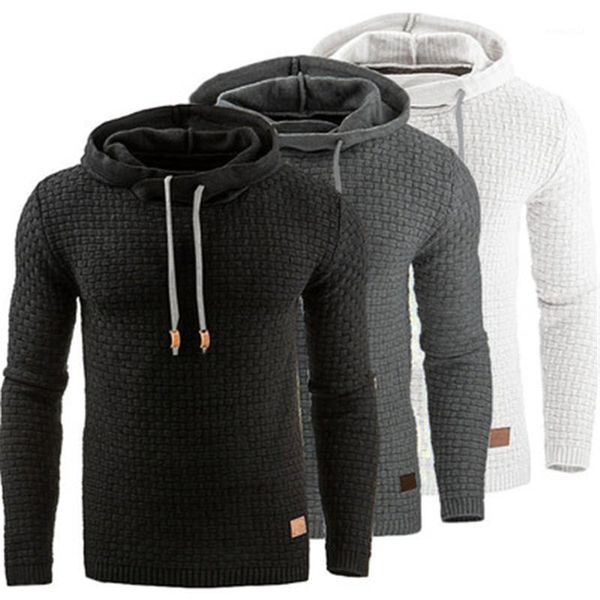 3Ppc/lot Hoodies Men Brand Male Long Sleeve Solid Color Hooded Sweatshirt Mens Hoodie Tracksuit Sweat Coat Casual 3XL 4XL1