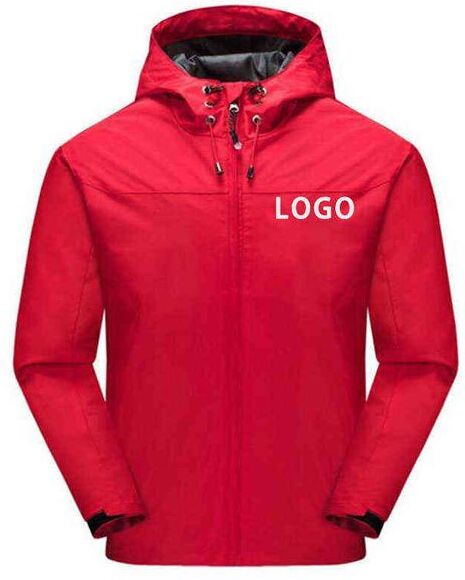 Custom Men Jacket Waterproof Quick Dry Camping Clothes Outdoor Sports Zipper Hoodies Coats Male Windbreaker Jackets Y220803