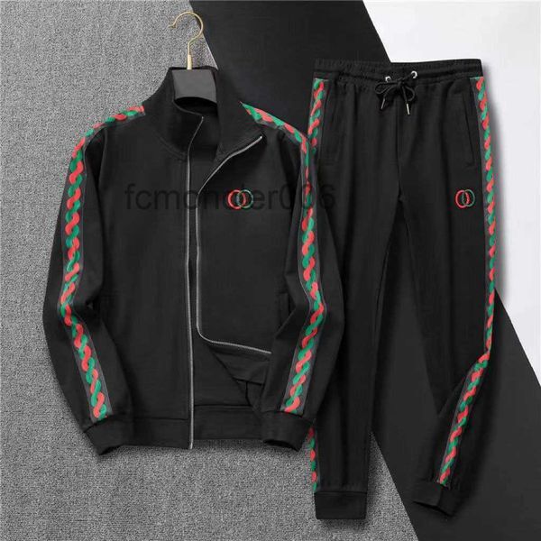 Designer Mens Tracksuit Luxury Men Sweatsuits Long Sleeve Classic Fashion Pocket Running Casual Man Clothes Outfits Pants Jacket Two Piece Women Sports Suit X64G