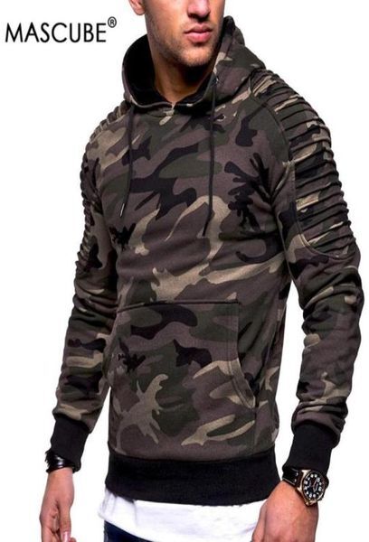 Fashion Camouflage Hoodies Mens Sets Thick Clothes Winter Sweatshirts Hip Hop Streetwear Solid Fleece Hoody Man Clothing8868493