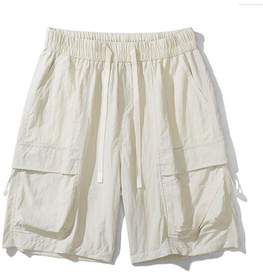 Men&#039;s Shorts Casual Pants Sports Loose Mid Summer Fashion And Breathable Wearing Five-point Fashio