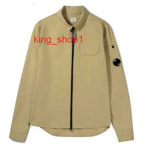 cp Men&#039;s Jackets Spring Casual Hoodie CP Shirts Long Sleeve Jacket Pocket Company Goggles Lens Decoration Zipper Thin UK High Street Coats 1 A14P