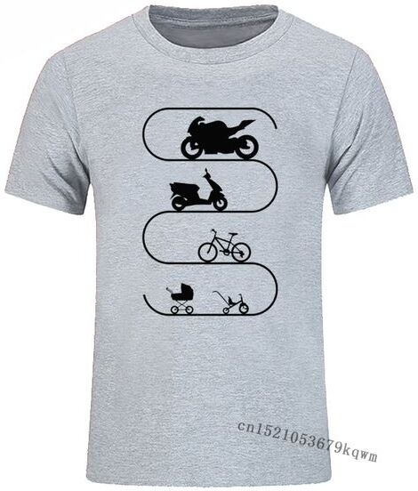 Car Bike Bicycle Motorcycle Evolution Tshirts Classic Summer Tees Lovers Cotton O-neck Print Short Sleeve T-shirt Men