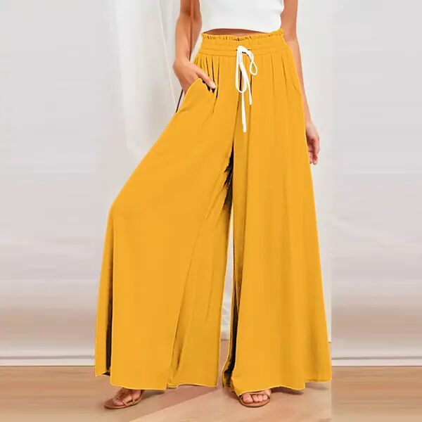 Women&#039;s Pants 2024 Brand Spring/Summer Large Size Wide Leg 3D Digital Printing Casual Quick Drying Breathable Beach