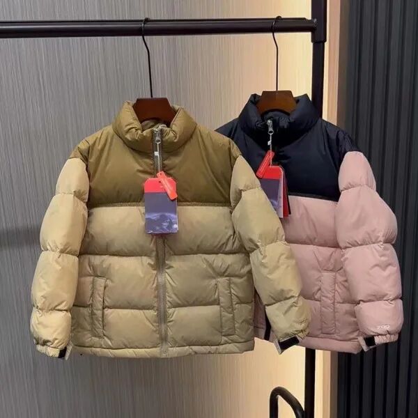 Kids Winter Down Coat North puffer Jackets womens Fashion Face Jacket Couples Outdoor Warm Feather Outfit Outwear Multicolor coats 2024