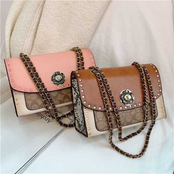 70% Factory Outlet Off Popular women&#039;s this summer trendy and fashionable camellia chain small square western-style on sale