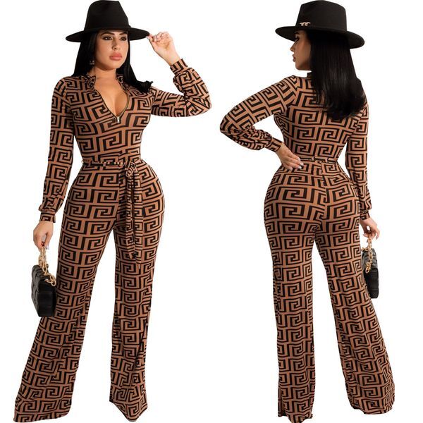 Fashion Party Dress Women Long Sleeve Jumpsuits Bodycon Sexy Club Dresses V-neck High Waist Casual Vestidos Skirts Blouses Size S-2Xl