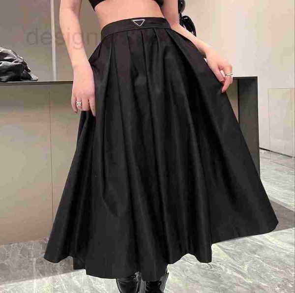 Casual Dresses Designer womens dress fashion summer super large skirt show thin pants party skirts black Size S-L W66R