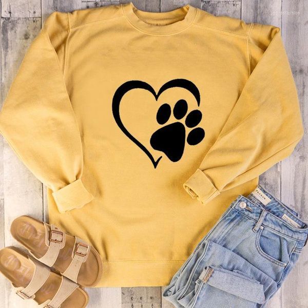 Women&#039;s Hoodies Sweatshirts Woman Spring Autumn Pullover Jumper Dog Printing Korean Clothes