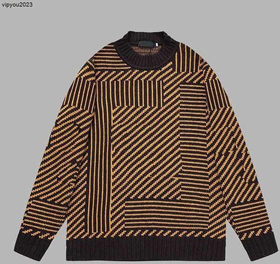 brand man sweaters high end clothing boy autumn tops fashion geometrical pattern long sleeved pullover Dec 12 New