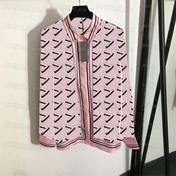 T-Shirt Women Pink T Shirt 3D Printing Long Sleeve Blouse Fashionable Womens Charming Blouse