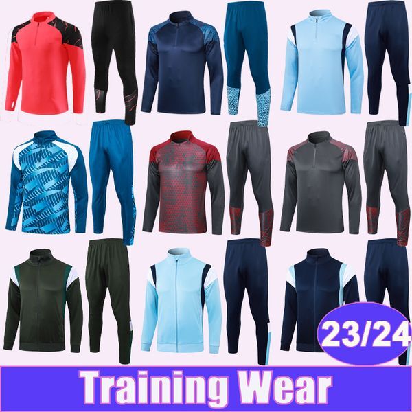 23 24 GREALISH Training Wear Sweatshirt Soccer Jersey FODEN HAALAND DE BRUYNE MAHREZ BERNARDO PHILLIPS RUBEN Jacket Football Shirts