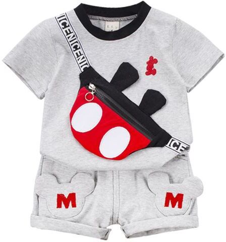 New Summer Baby Clothes Suit Children Fashion Boys Girls Cartoon T Shirt Shorts 2pcs/set Toddler Casual Clothing Kids Tracksuits LJ200916