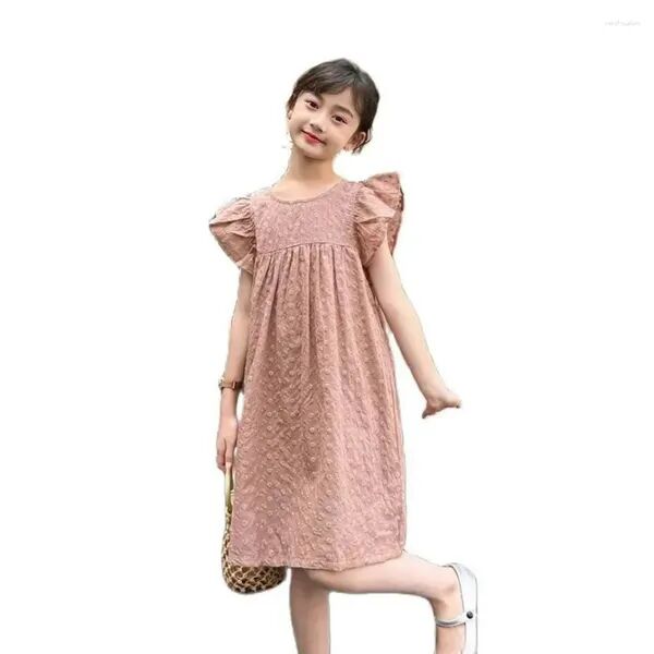Girl Dresses Girls Dress Floral Pattern For Summer Children Casual Style Costume 6 8 10 12 14