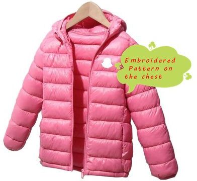 Hooded baby coat kid hoodies kids coats toddler clothes jackets girl boy clothe comfortable warm embroidered patterns 3-14 years