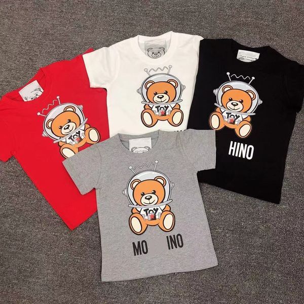 kids designer t shirt baby clothes bears 100% cotton 100-160 S-4XL summer kid Short sleeve toddle tee shirt Parent girl boys graphic tee