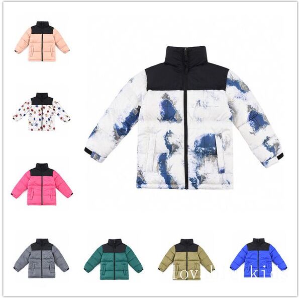 Luxury Kids Coats Boys Down Coat Girls Designer Winter Clothes Baby Clothing Fashion Jacket Thick Warm Outwear Glossy Red Blue 100-160