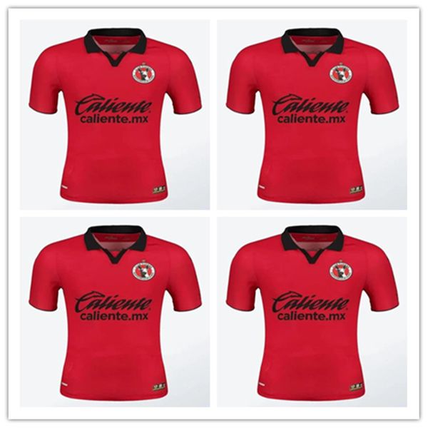 23 24 Tijuana Football Club MANOTAS Martinez Castillo ROSA 2023 2024 Home/Away Black Red Boys&#039; Football Shirt