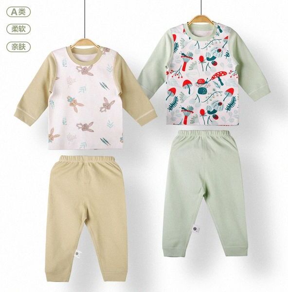 Baby clothing Sets Warm underwear set Toddler Outfits Boy Tracksuit Cute winter Sport Suit Fashion Kids Girls Clothes 0-3 years y0lj#