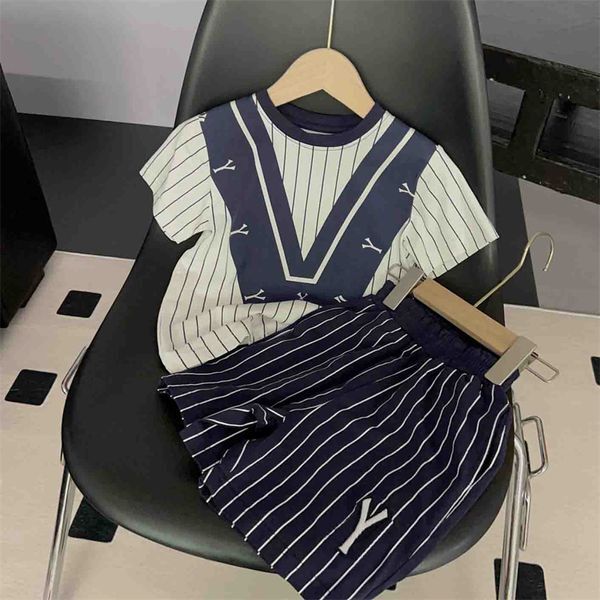 Boys Designers Clothes Summer Designer Tracksuit Girls Casual Shirts And Shorts Sets Luxury Kid Clothing Outfit Children Tracksuits