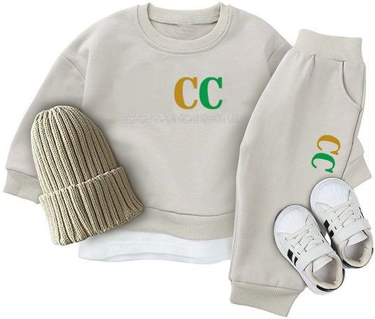 4 styles In stock designer Autumn Baby Clothes Set Kids Boy Girl Long Sleeve Top + Pants 2 Pcs Suits Fashion Tracksuit Outfits