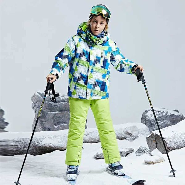 Other Sporting Goods Other Sporting Goods New Children Ski Suits Girls Boys Jackets Winter Outdoor Sports SnowboaWarm Thick Cotton Kids Ski Set Snow Pants Hkd231106