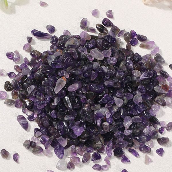 DIY Natural Purple Crystal Gemstones For Home Office Bank Hotel Decor Stone Handmade Necklace Bracelets Rings Jewelry Making Accessories